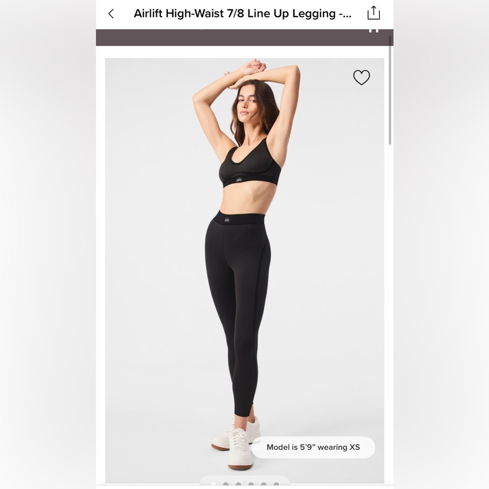 Alo Airlift Bra & Legging Set